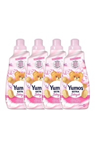 Yumoş Extra Yumuşatıcı Şakayık 1440 4 Lü Ambalaj
