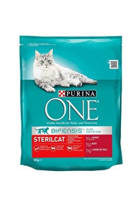 Purina One Kısırlaştırılmış Sığır Etli Kuru Kedi Maması 800 Gr 