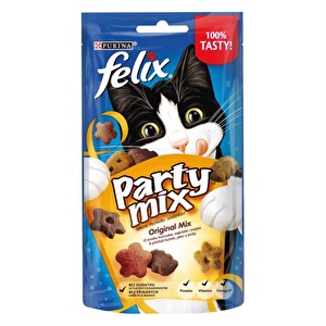 Felix Party Mix Tavuk Ciğer ve Hindi Etli Kedi Ödül Maması 60gr