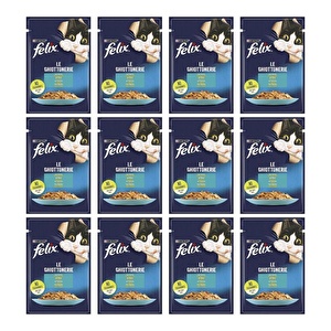 Felix Ton Balıklı Yetişkin Kedi Konservesi 85 Gr X 12 Adet 