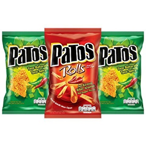 Patos 3' lü Cips 3x20 Gr
