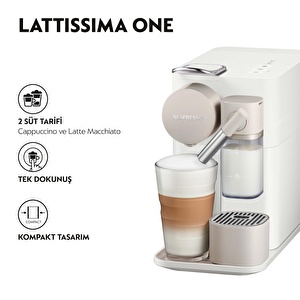 Nespresso F121 One Lattissima White
