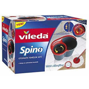  Vileda Spino Otomatik Sıkmalı Temizlik Seti