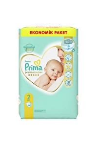 Prima Bebek Bezi Premium Care 2 Beden 60 Adet Jumbo Paket