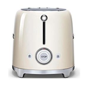 Smeg TSF01CREU Retro Krem 2X1 Slot Ekmek Kızartma Makinesi