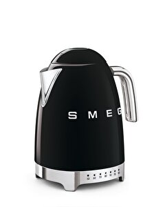 SMEG 50'S Style Retro Siyah Isı Ayarlı Kettle