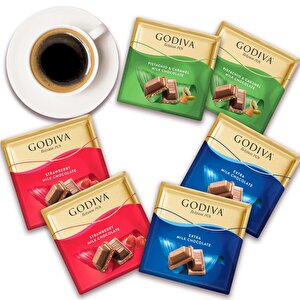 Godiva Sütlü Kare Çikolata Paketi 