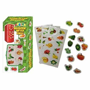 Zekice Manyetik Meyve Sebze Oyunu 52 Parça Manyetik Meyve & Sebze Magnet