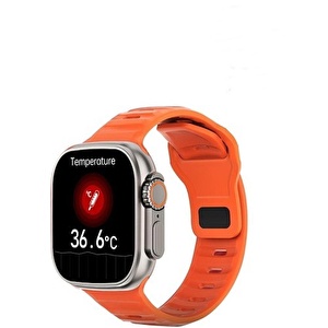 Torima Dt8 Ultra Nfc Özellikli Çağrı Destekli Akıllı Saat Turuncu