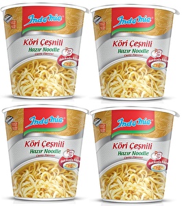 INDOMIE BARDAK KÖRİLİ NOODLE 60GR 4 Adet