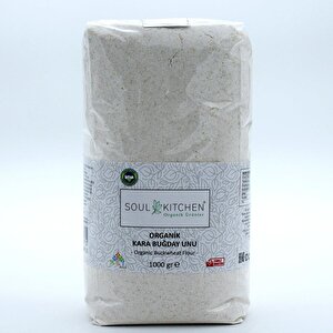 Soul Kitchen Organik Ürünler Organik Karabuğday Unu 1000gr (Glutensiz)
