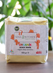 Soul Kitchen Organik Ürünler Organik Bebek İrmik 400gr