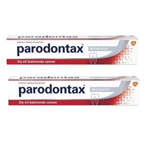 Parodontax 75ml beyazlatıcı 2li paket