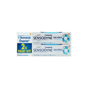 Sensodyne Çok Yönlü Koruma Diş Macunu 75ML 2li Paket