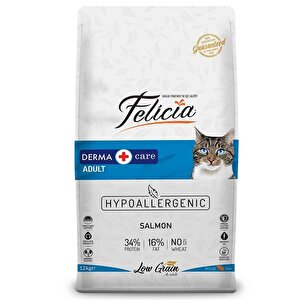 Felicia  Az Tahıllı Somonlu Yetişkin Kedi Maması 12kg