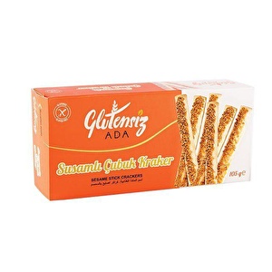Glutensiz Ada Glutensiz Susamlı Çubuk Kraker