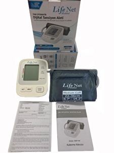 Life Net Medikal Tansiyon Aleti, Üst Koldan Tansiyon Ölçer, Nabız Ölçer, Usb Girişli Wbp-108