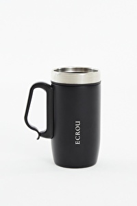 Ecrour Termos Bardak Kupa Siyah 240 ml