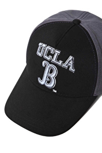 MALIBU Siyah Baseball Cap Nakışlı Şapka