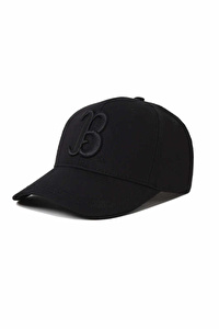 PASEDENA Siyah Baseball Cap Nakışlı Unisex Şapka
