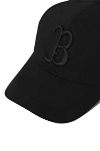 PASEDENA Siyah Baseball Cap Nakışlı Unisex Şapka