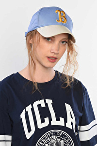 MOUNT Mavi Baseball Cap Nakışlı Unisex Şapka