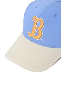 MOUNT Mavi Baseball Cap Nakışlı Unisex Şapka
