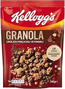 KELLOGGS GRANOLA ÇİKOLATA PARÇACIKLI 340 GR
