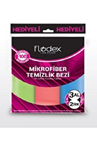 FLODEX MİKROFİBER TEMİZLİK BEZİ 3 AL 2 ÖDE