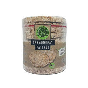 KARABUĞDAY PATLAĞI (2 PAKET) 176 GR Sağlıklı Atıştırmalık Şekersiz Tuzsuz Katkısız ve Doğal