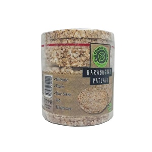 KARABUĞDAY PATLAĞI (2 PAKET) 176 GR Sağlıklı Atıştırmalık Şekersiz Tuzsuz Katkısız ve Doğal