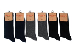 6lı Viskon Dikişsiz Erkek Soket Çorap
