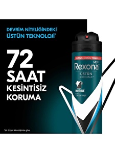 Rexona Men Erkek Sprey Deodorant Invisible Ice Fresh 72 Saat Kesintisiz Üstün Koruma 150 ml