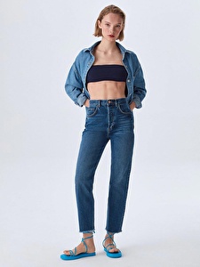 Lacivert Bralet