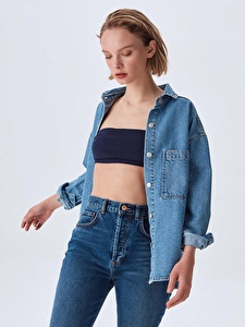 Lacivert Bralet