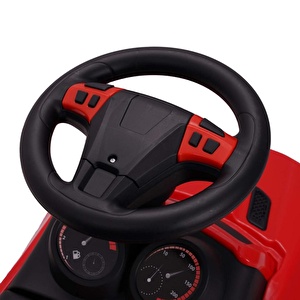 SuperCar sürümeli araba No:6 İlk Arabam Bin Git ses sinyali ile (Kırmızı)