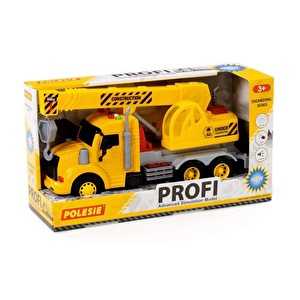 Polesie "Profi" Vinç (ışıklı ve sesli) (sarı) (kutuda)