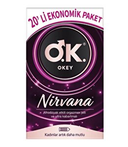 Okey Nirvana Prezervatif 20'li
