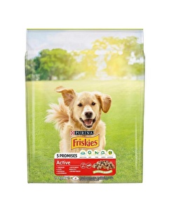 Friskies Etli Aktif Köpek Maması 2,4 KG
