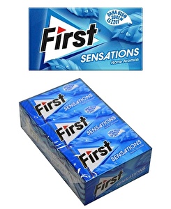 First Sensations Nane Aromalı Sakız 27 Gr. (1 Adet)