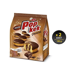Eti Popkek Mini Çikolatalı 180 g x 2 Adet