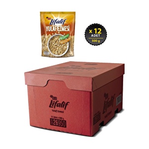 Eti Lifalif Yulaf Ezmesi 500 g x 12 Adet