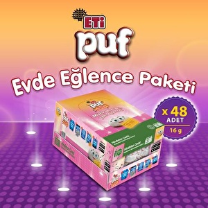 Eti Puf Hindistan Cevizli 16 g x 48 Adet