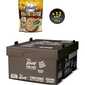 Eti Lifalif 4 Tahıl Ezmesi 300 g x 12 Adet