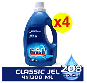 Finish Klasik Jel 1300 ml 4'lü Fırsat Paketi