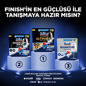 Finish Quantum Max Bulaşık Makinesi Deterjanı 144 Tablet 48 X 3