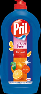 Pril Elde Yıkama Sıvı Bulaşık Deterjanı 4x1350g Türkiye Serisi(Portakal+Elma+Nane+Limon)+ParexSünger