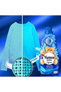Yumoş Extra Lilyum Konsantre Çamaşır Yumuşatıcı 1440 Ml 60 Yıkama X 4 Adet