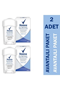 Rexona Clinical Protection Shower Clean Deodorant 45ml 2 ADET 
