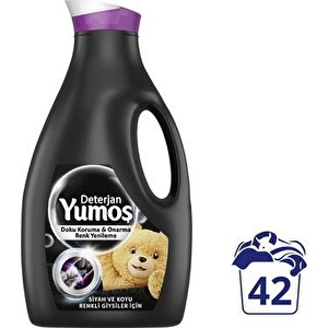 YUMOŞ SIVI DETERJAN 2520ML SİYAH VE KOYU RENK 